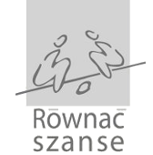 Logo programu "Równać Szanse"
